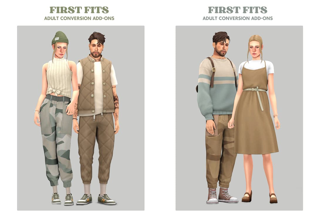 Скриншот мода Коллекция одежды First Fits II